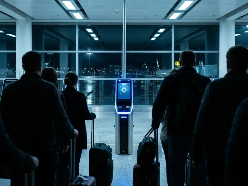 Biometrie-Pflicht stürzt Flughäfen in internationales Chaos - Foto: über boerse-global.de