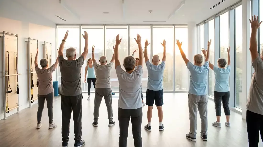Fitnessbranche: Senioren-Training wird 2025 dynamisch und kognitiv - Bild: über boerse-global.de