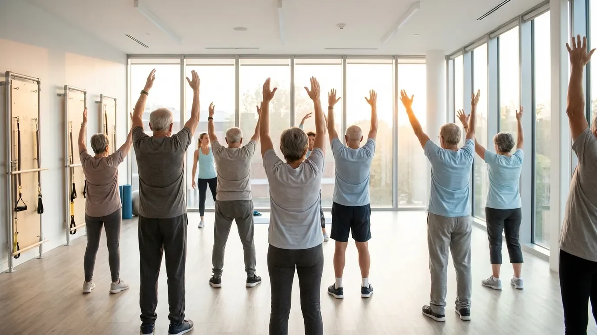 Fitnessbranche: Senioren-Training wird 2025 dynamisch und kognitiv - Foto: über boerse-global.de