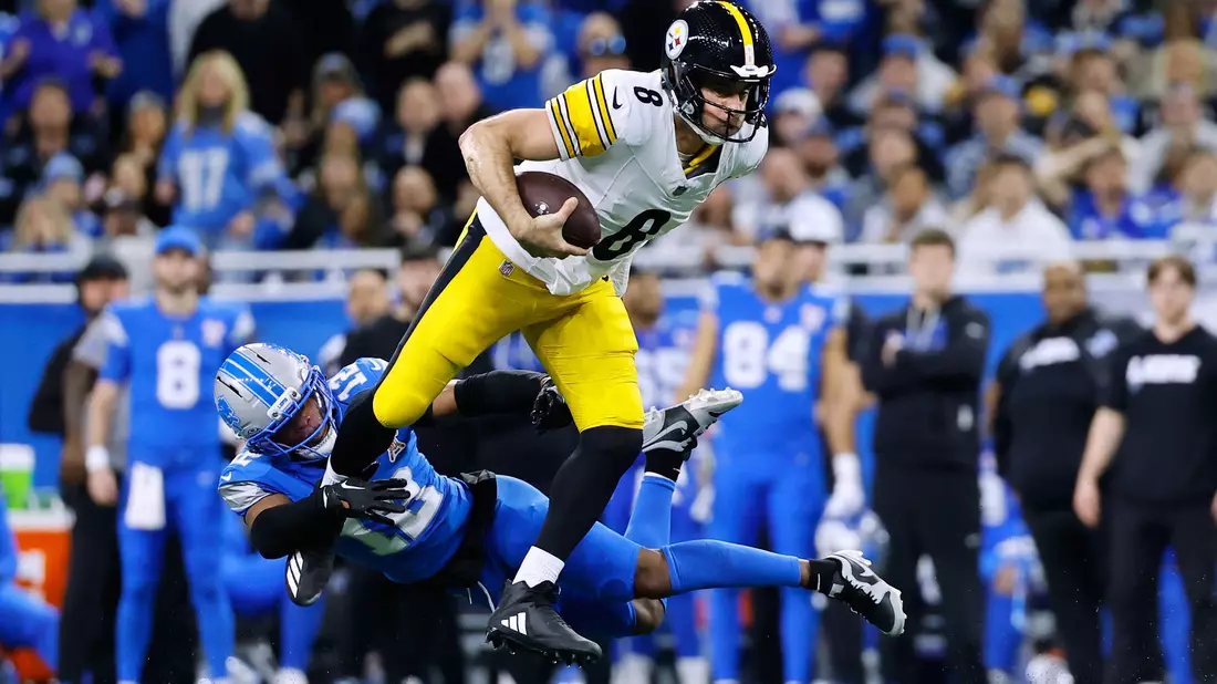 Die Lions konnten die Steelers um Quarterback Aaron Rodgers nicht zu Fall bringen. - Bild: Rey Del Rio/ AP/dpa