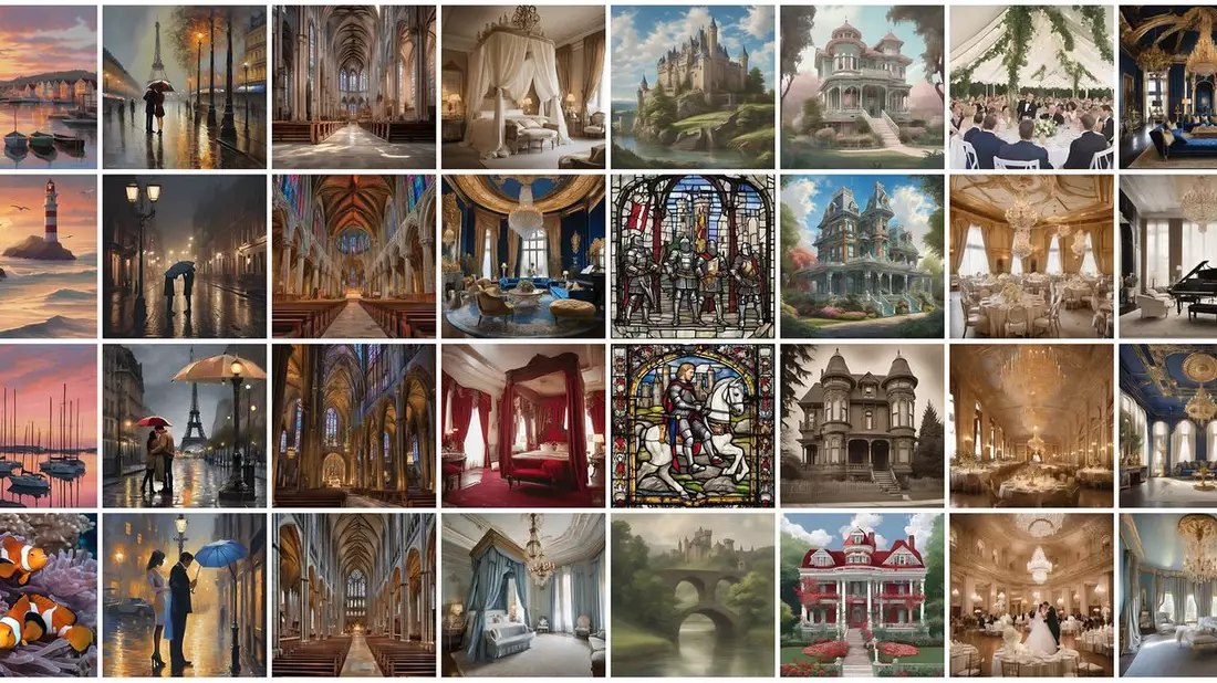 Die KI scheint sich daran zu orientieren, was Menschen oft fotografieren. - Bild: -/Hintze et al./Patterns/dpa