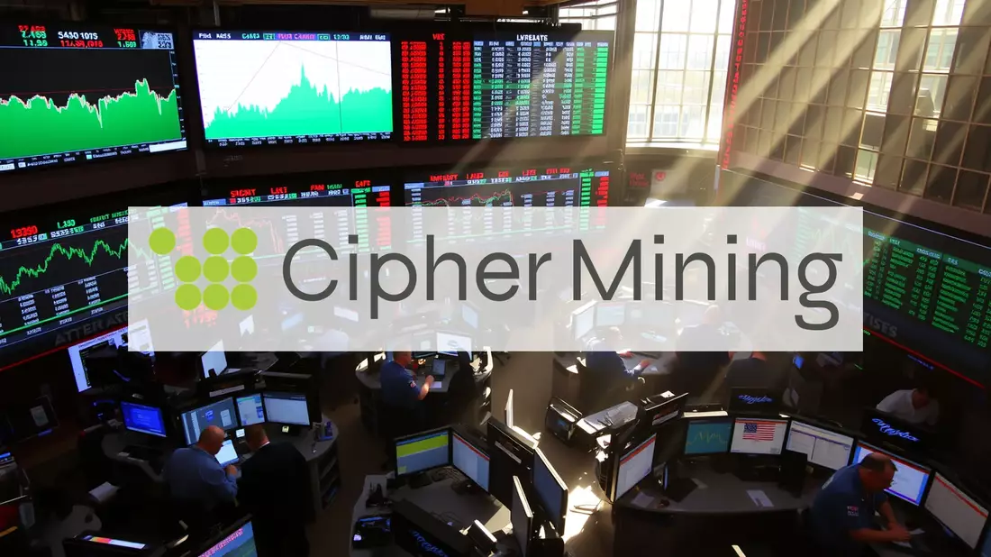 Cipher Mining Stock: Assessing the Path to Stability Illustration mit AI erstellt übermittelt durch boerse-global.de