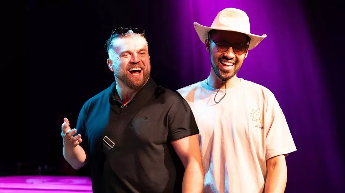 home is where the mic is - HOOD COMEDY Frankfurt mit Bruno Banarby und Halid Rizvanovic - Bild: presseportal.de