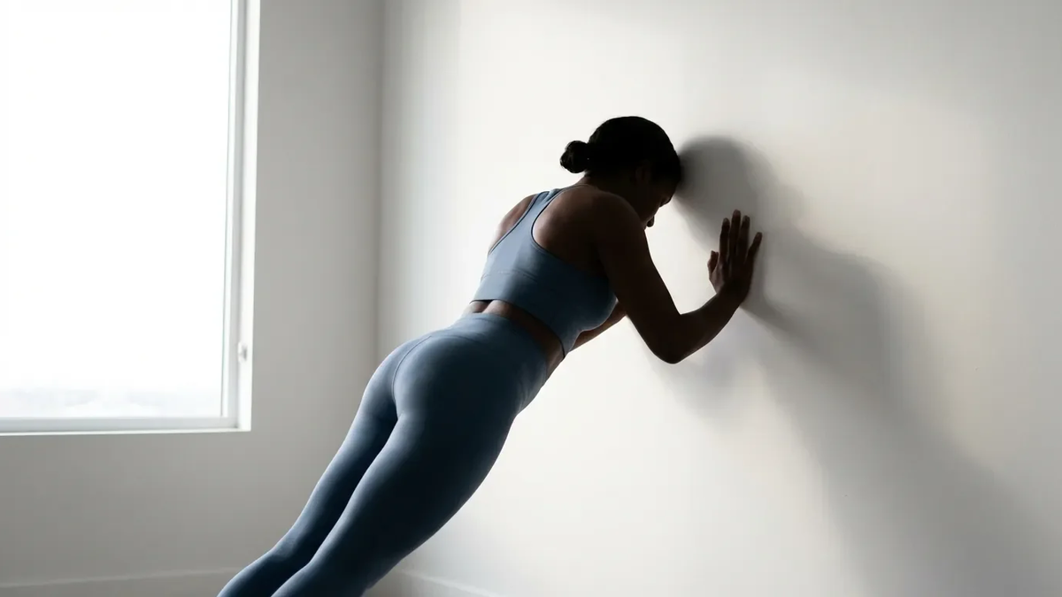 Wand-Liegestütze werden zum Winter-Favorit für Einsteiger - Foto: über boerse-global.de