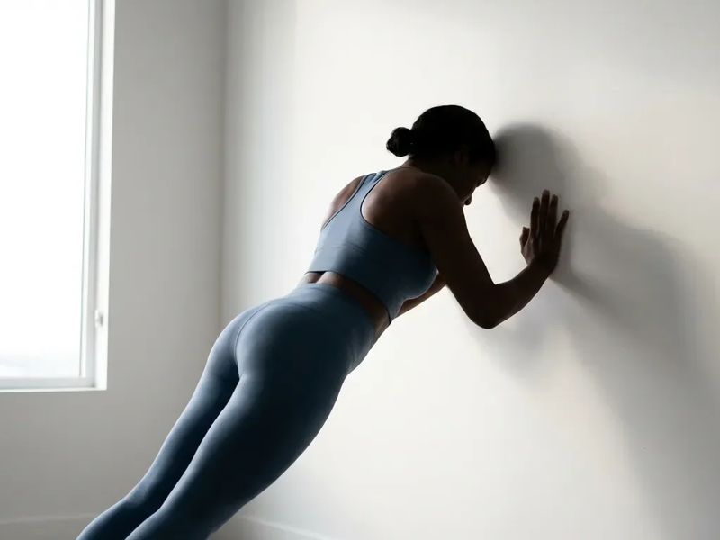 Wand-Liegestütze werden zum Winter-Favorit für Einsteiger - Foto: über boerse-global.de