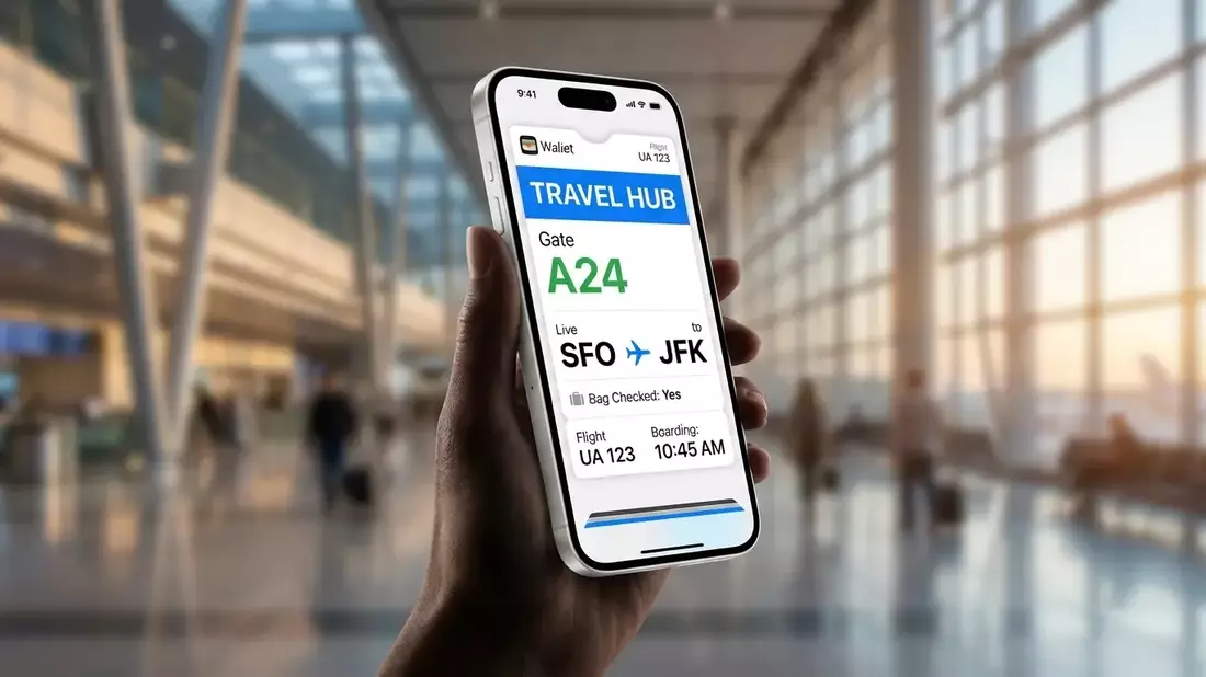 iPhone wird zum zentralen Reise-Hub für Flugpassagiere - Bild: über boerse-global.de