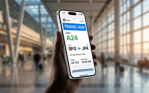 iPhone wird zum zentralen Reise-Hub für Flugpassagiere - Foto: über boerse-global.de iPhone wird zum zentralen Reise-Hub für Flugpassagiere - Foto: über boerse-global.de
