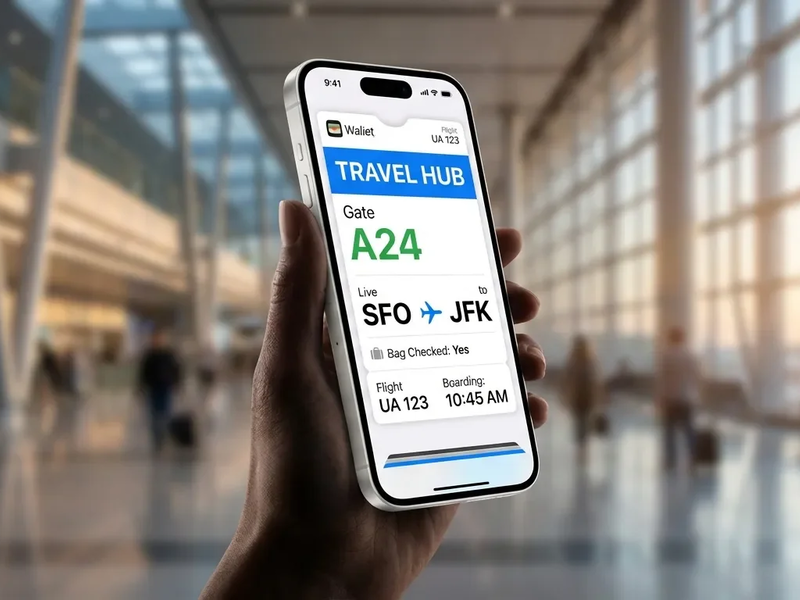 iPhone wird zum zentralen Reise-Hub fĂŒr Flugpassagiere - Foto: ĂŒber boerse-global.de