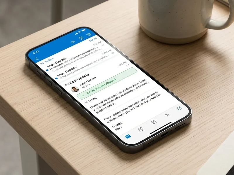 Outlook: Automatische Antworten werden auf dem Smartphone ausgeblendet - Foto: über boerse-global.de