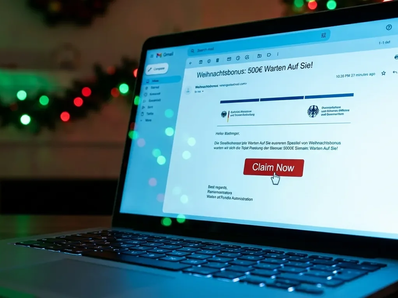Spar-Phishing: Weihnachtsbonus als Betrugsmasche - Foto: über boerse-global.de