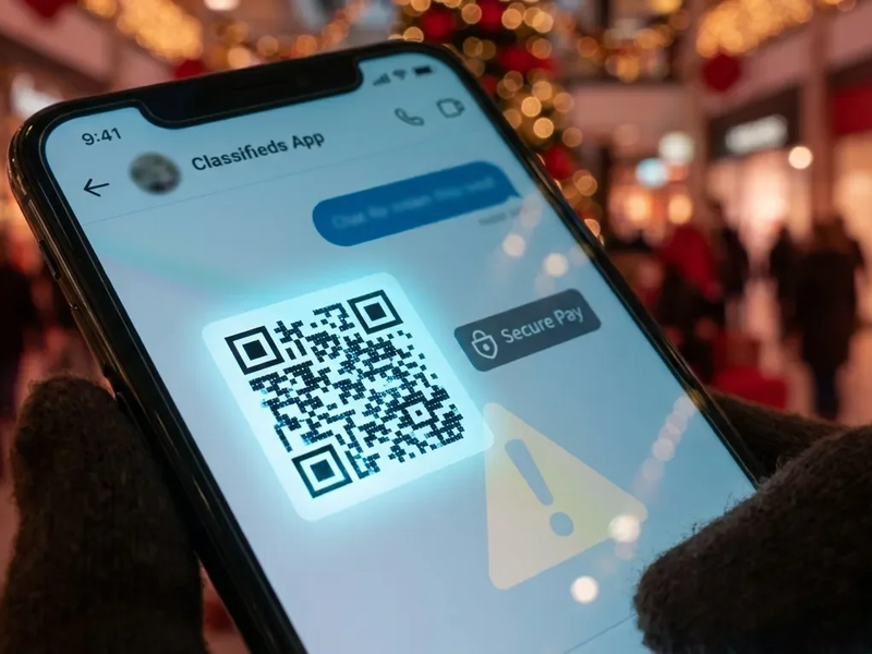 Kleinanzeigen: QR-Code-Betrug überschwemmt Weihnachtsgeschäft - Foto: über boerse-global.de