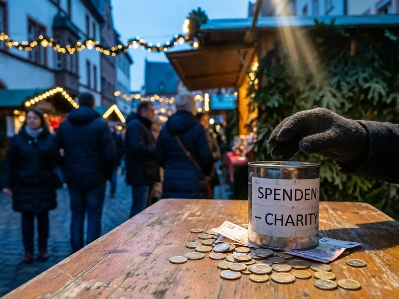 Weihnachtsmärkte: Polizei warnt vor aggressiven Spendensammlern - Foto: über boerse-global.de