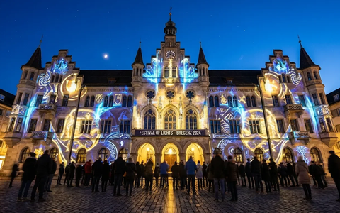 Bregenz: Rathausleuchten krönt Weihnachts-Saison - Foto: über boerse-global.de
