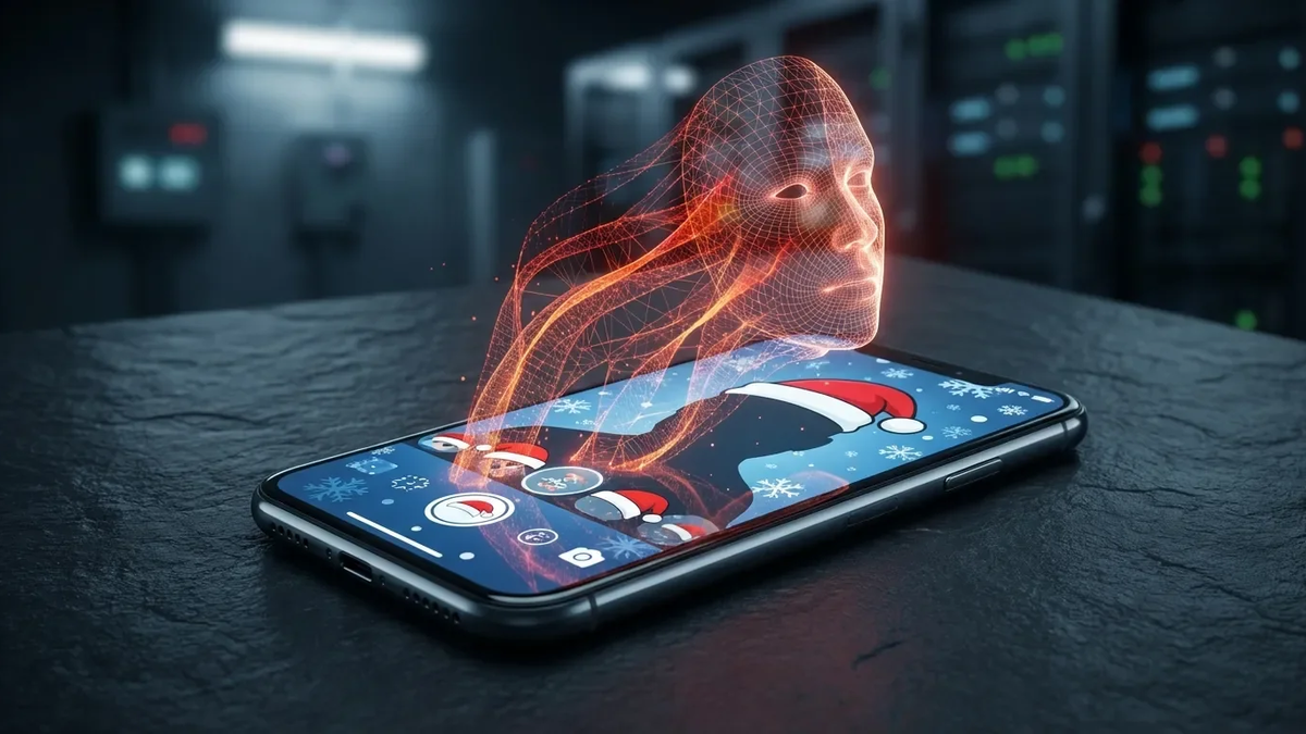 KI-Weihnachtsfilter: Trojaner klauen Gesichter und Bankdaten - Foto: über boerse-global.de