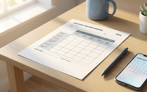 Entscheidungs-Matrix wird Karriere-Kompass für 2026 - Foto: über boerse-global.de