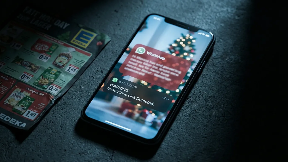 Edeka-Gutschein-Betrug kehrt zu Weihnachten auf WhatsApp zurück - Foto: über boerse-global.de