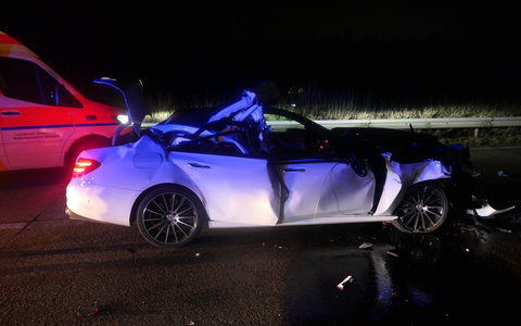 POL-DEL: Autobahnpolizei Ahlhorn: Schwerer Verkehrsunfall auf der Autobahn 29 in Großenkneten - Foto: presseportal.de