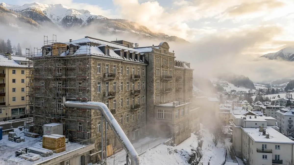 Bad Gastein: Hotel mit eigener Thermalquelle zum Verkauf - Foto: über boerse-global.de