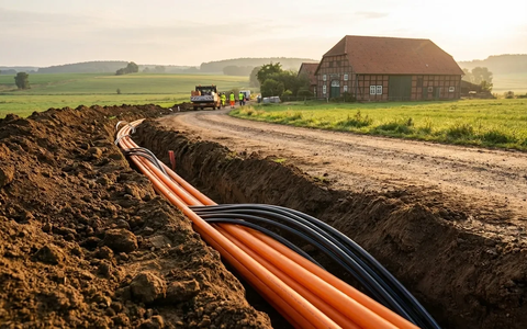 Leer: Gigabit-Ausbau erreicht 2025 entscheidende Phase - Foto: über boerse-global.de