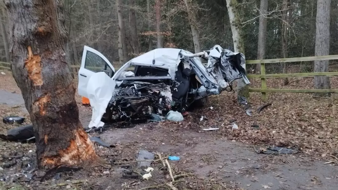 FW-ROW: Tödlicher Verkehrsunfall zwischen Sottrum und Fährhof - Bild: presseportal.de