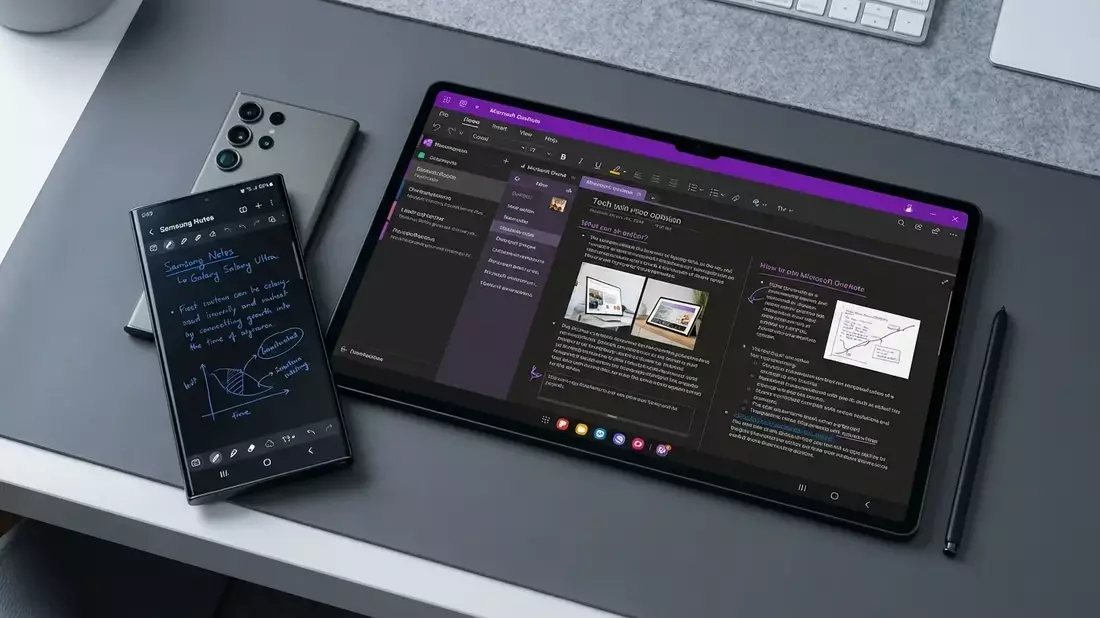 Samsung Notes wird mit One UI 8.5 zum ernsthaften OneNote-Herausforderer - Bild: über boerse-global.de