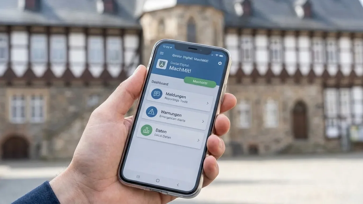 Goslar-App: Die Stadt jetzt digital in der Hand - Foto: über boerse-global.de