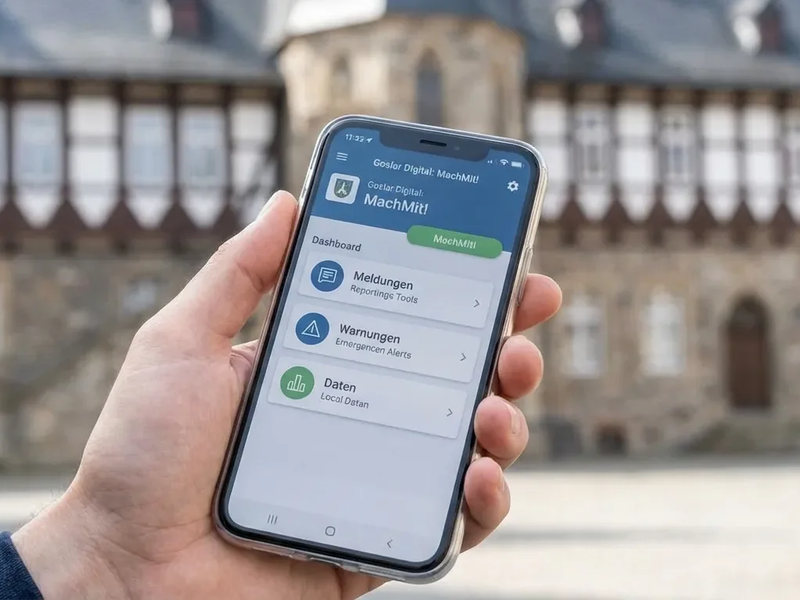 Goslar-App: Die Stadt jetzt digital in der Hand - Foto: über boerse-global.de