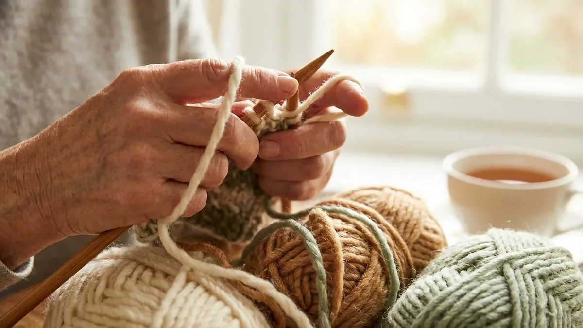 Stricken und Häkeln: Das neue Yoga für den Kopf - Foto: über boerse-global.de