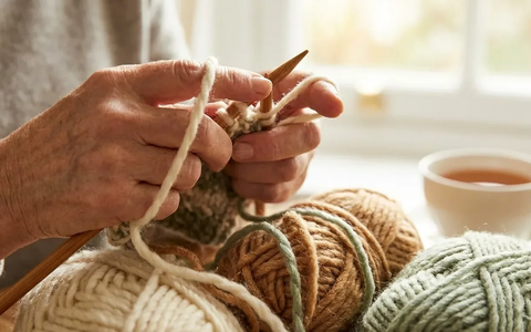 Stricken und Häkeln: Das neue Yoga für den Kopf - Foto: über boerse-global.de