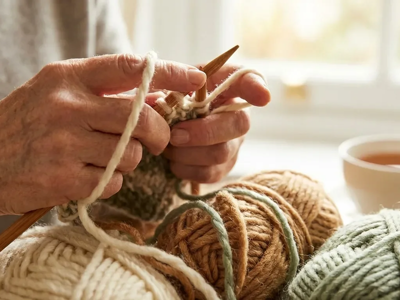 Stricken und Häkeln: Das neue Yoga für den Kopf - Foto: über boerse-global.de
