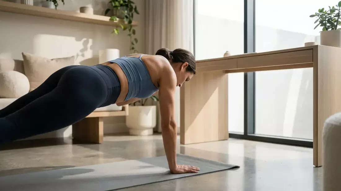 Plank Taps: Diese Übung soll besser sein als Hanteltraining - Bild: über boerse-global.de