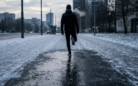 Einbeinstand als Weihnachts-Rettung vor Glatteis-Stürzen - Foto: über boerse-global.de