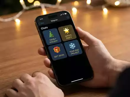 Telegram: Chat-Ordner retten das Weihnachts-Chaos - Foto: über boerse-global.de
