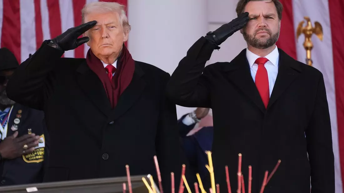 Unter Trump und seinem Vize Vance haben sich die USA merklich von Europa abgewendet. (Archivbild) - Bild: Evan Vucci/AP/dpa