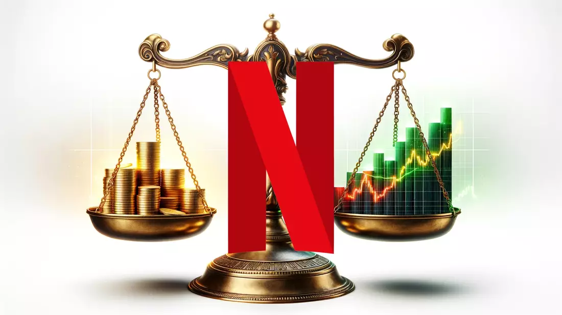 The Battle for Warner Bros.: Netflix Secures $25 Billion War Chest Illustration mit AI erstellt übermittelt durch boerse-global.de