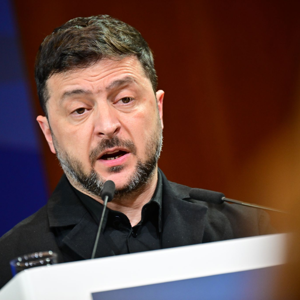 Der ukrainische Präsident Wolodymyr Selenskyj hat erstmals die bisherigen 20 Punkte für einen möglichen Friedensplan für sein Land dargelegt. (Archivbild) - Foto: Sebastian Christoph Gollnow/dpa