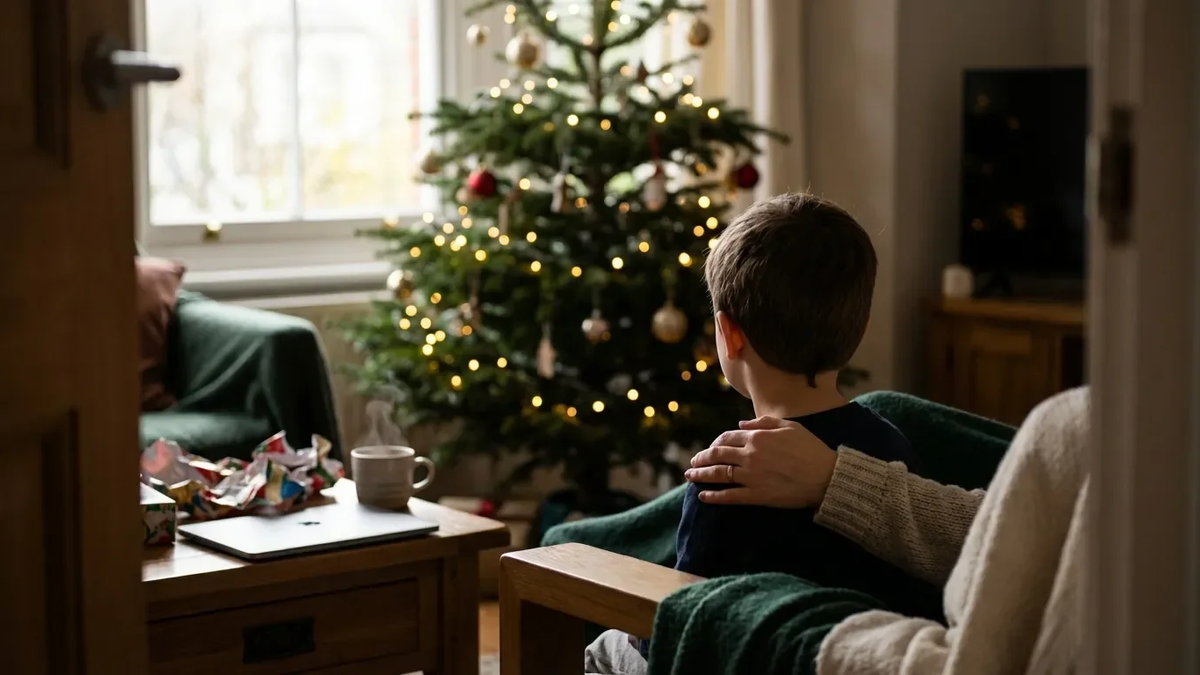 Studie: Weihnachtsstress der Eltern überträgt sich zu 84 Prozent auf Kinder - Foto: über boerse-global.de