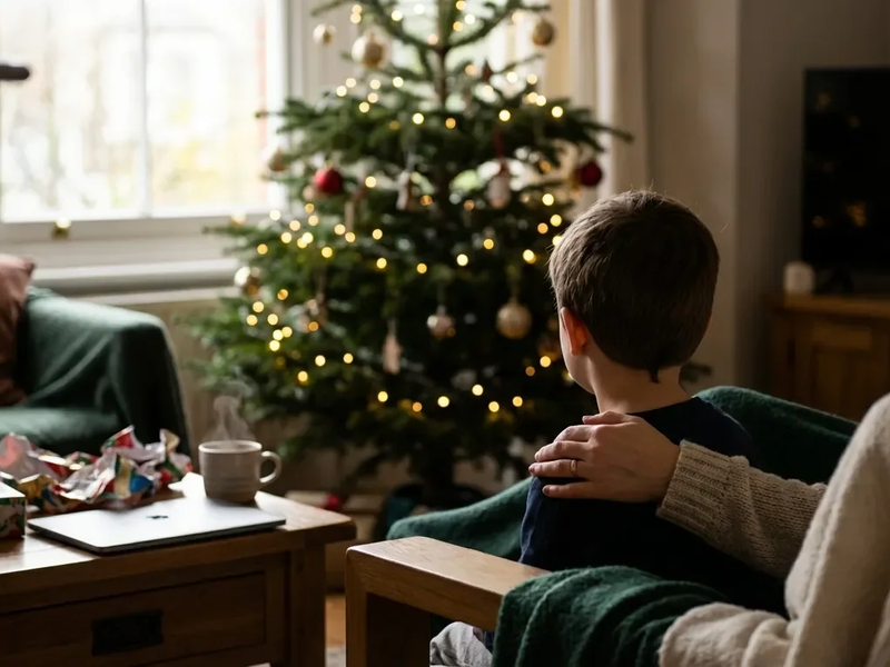 Studie: Weihnachtsstress der Eltern überträgt sich zu 84 Prozent auf Kinder - Foto: über boerse-global.de