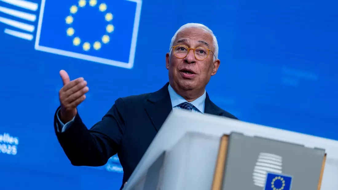 EU-Ratspräsident António Costa verurteilt das Vorgehen der USA. (Archivbild) - Bild: Michael Kappeler/dpa