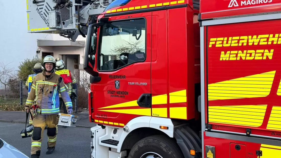 FW Menden: Brand im Gebäude - keine Verletzten an Heiligabend - Bild: presseportal.de