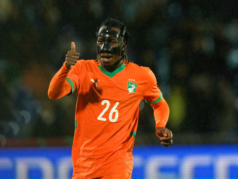 Bundesligaprofi Yan Diomande gewinnt mit der Elfenbeinküste beim Afrika-Cup. - Foto: Themba Hadebe/AP/dpa