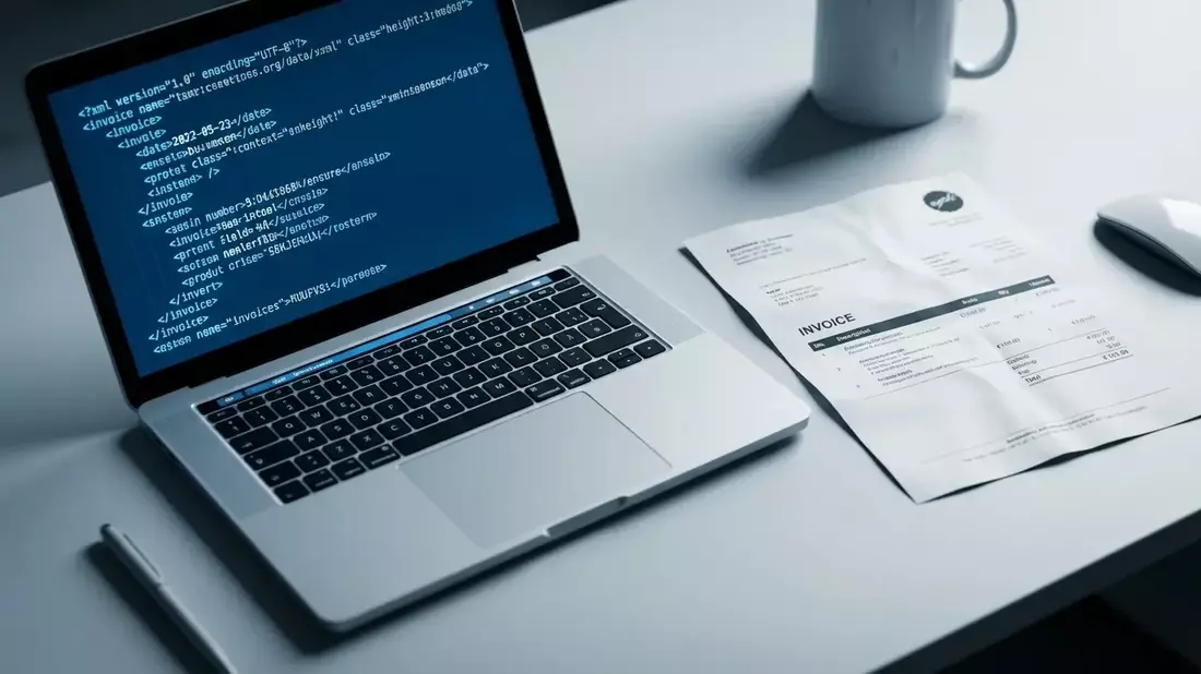 ZUGFeRD-Rechnung: XML-Daten sind rechtlich bindend, nicht das PDF - Bild: über boerse-global.de