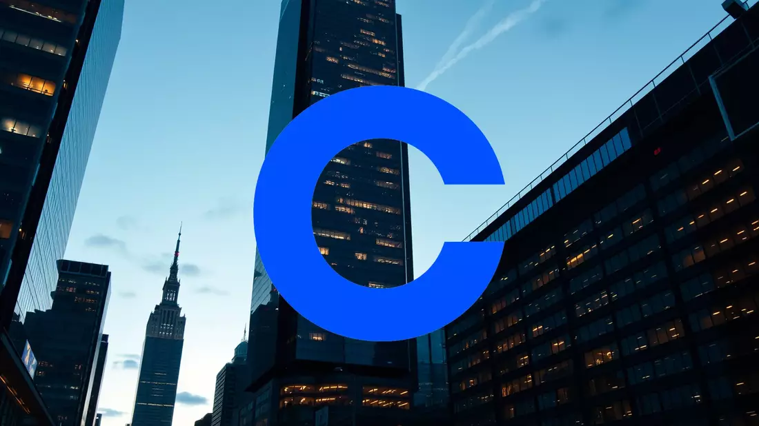 Coinbase Shares Face Mounting Headwinds Amid Strategic Moves Illustration mit AI erstellt übermittelt durch boerse-global.de