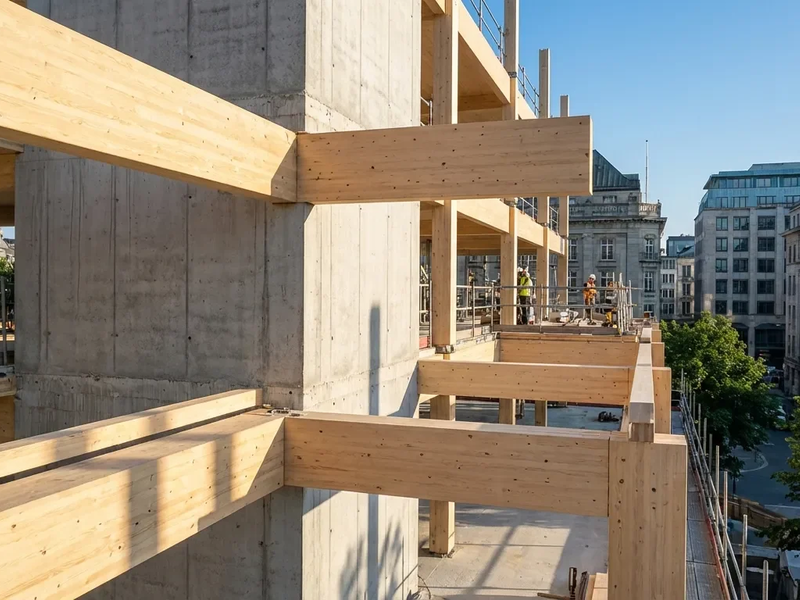Oberösterreichische Versicherung baut Holz-Hybrid-Gartenhaus in Linz - Foto: über boerse-global.de