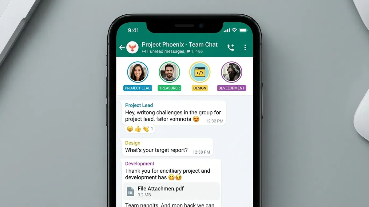 WhatsApp führt Rollen-Badges für Gruppenchats ein - Foto: über boerse-global.de