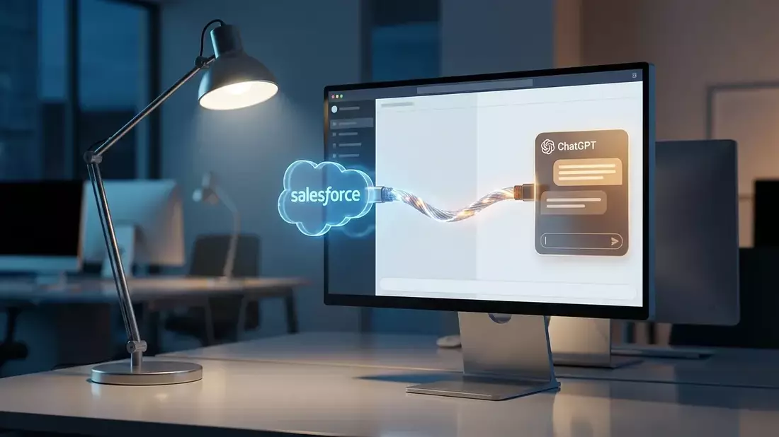 Salesforce integriert direkte CRM-Datenbearbeitung in ChatGPT - Bild: über boerse-global.de