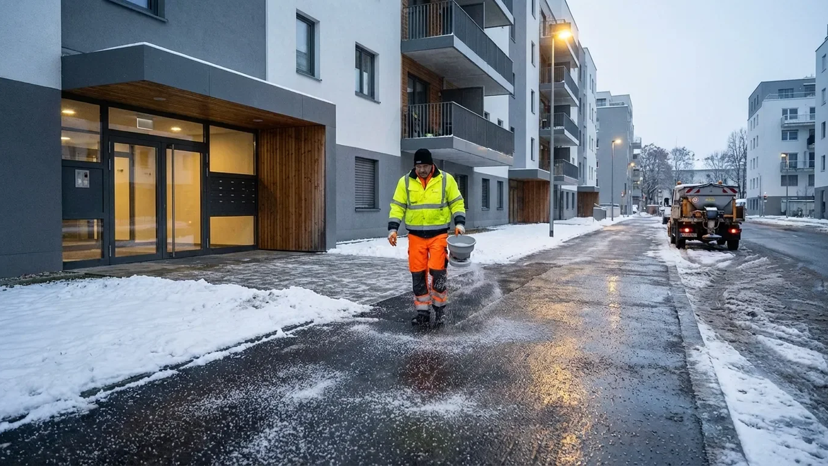 Attensam und MA 48 kämpfen am Christtag gegen Glatteis - Foto: über boerse-global.de