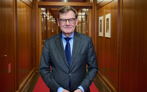 Außenminister Johann Wadephul (CDU) will den UN-Sicherheitsrat durch Reformen schlagkräftiger machen. - Foto: Annette Riedl/dpa