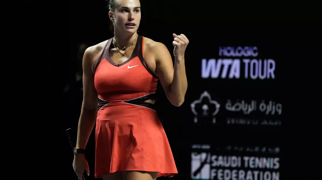 Aryna Sabalenka trifft im Duell der Geschlechter auf Nick Kyrgios. (Archivbild) - Bild: Fatima Shbair/AP/dpa