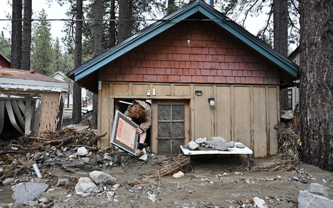 Für Teile Kaliforniens wurde der Notstand ausgerufen. - Foto: William Liang/AP/dpa